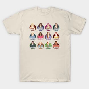 Y2K All Characters - season 1 order T-Shirt